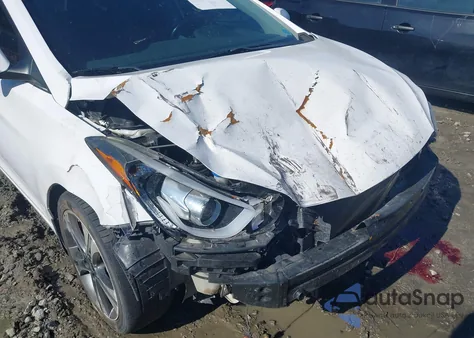 2016 Hyundai Elantra Sport из США, поврежденный, VIN KMHDH4AH1GU488301